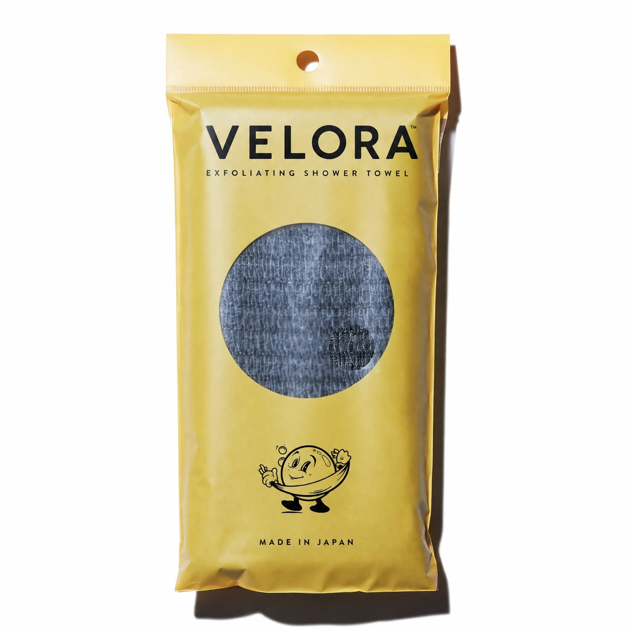 Velora Premium Exfoliating Shower Towel – Japanese-Engineered Skin Polisher