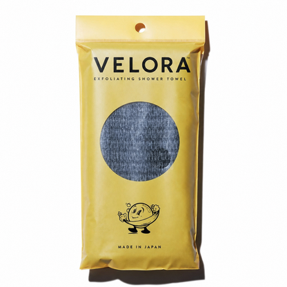 Velora Premium Exfoliating Shower Towel – Japanese-Engineered Skin Polisher